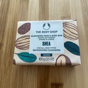 The Body Shop SHEA Cleansing Face &‎ Body Bar 3.5 oz